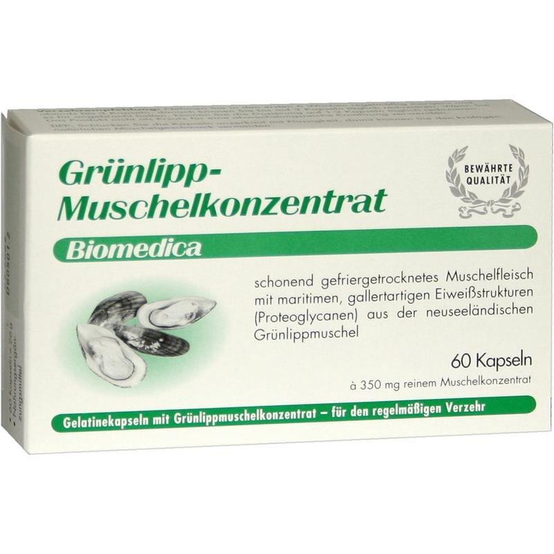 GRÜNLIPPMUSCHEL KONZENTRAT Kapseln
