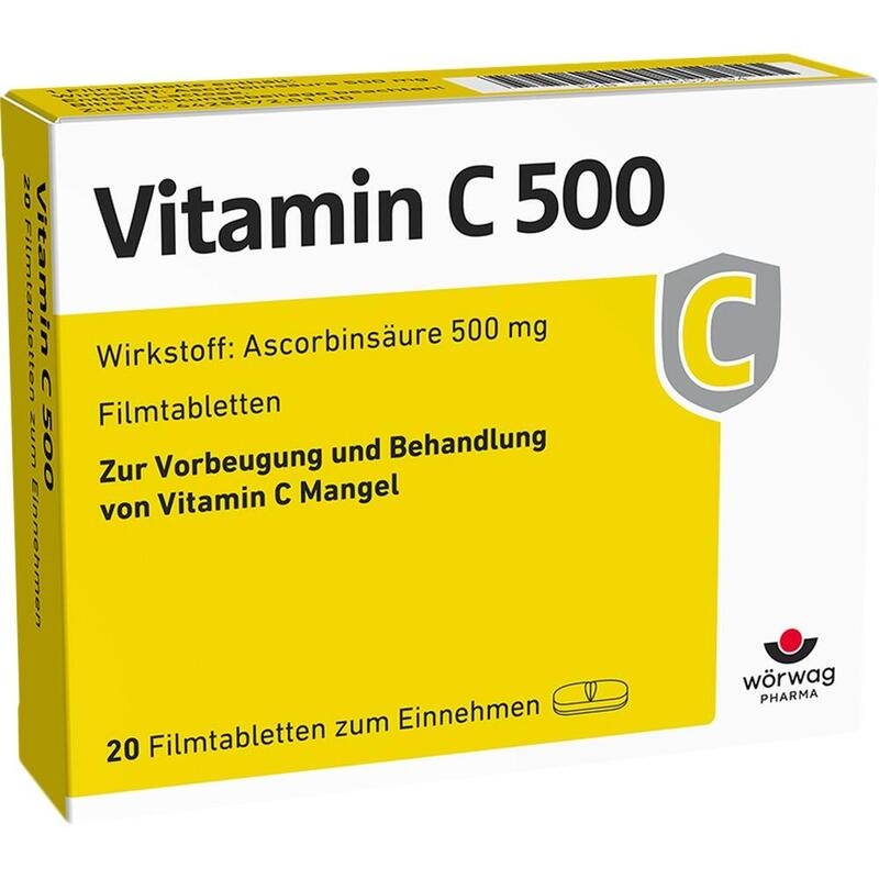 VITAMIN C 500 Filmtabletten