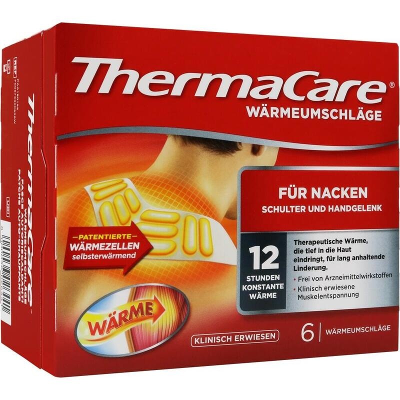 THERMACARE Nacken/Schulter Auflagen z.Schmerzlind.