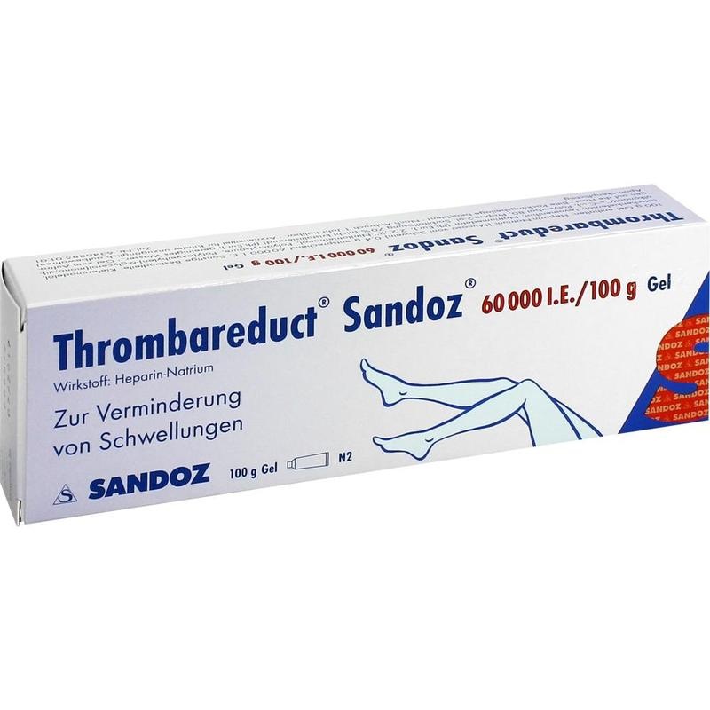 THROMBAREDUCT Sandoz 60.000 I.E. Gel