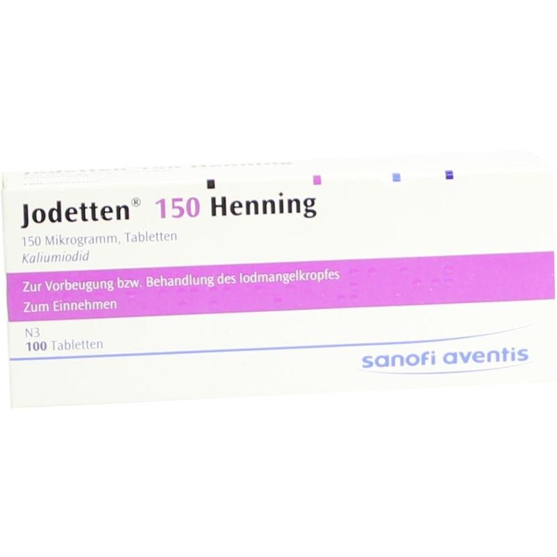JODETTEN 150 Henning Tabletten