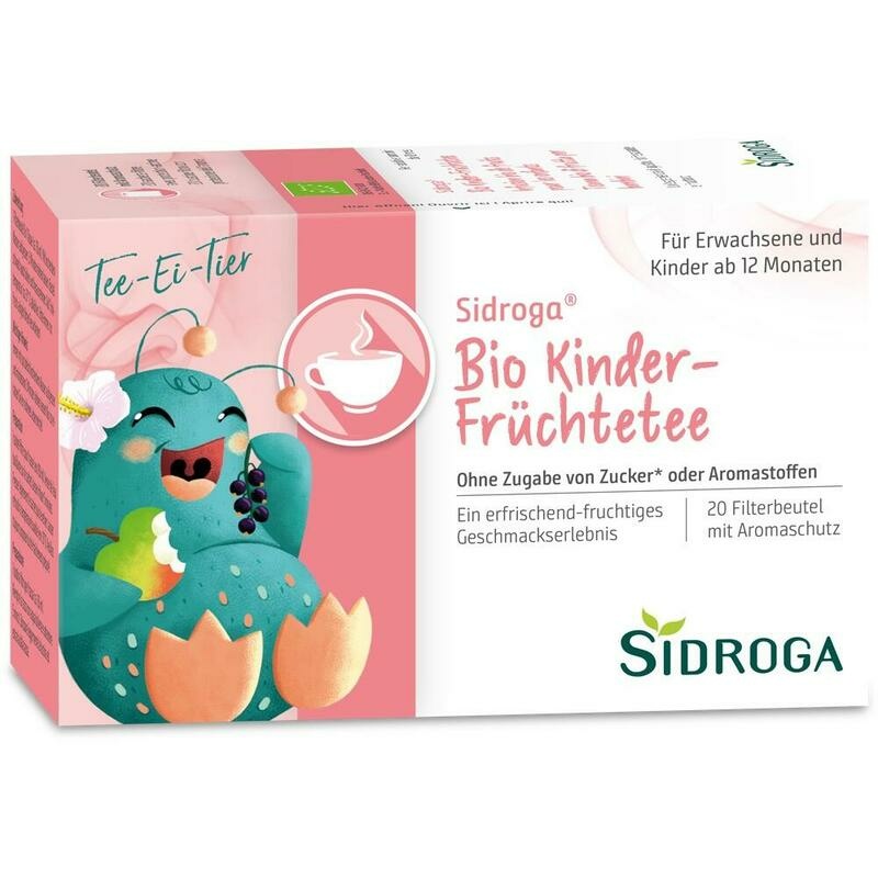 SIDROGA Bio Kinder-Früchtetee Filterbeutel