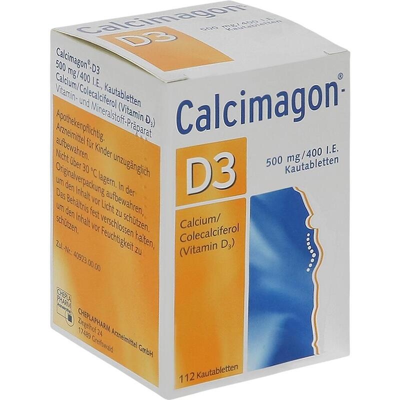 CALCIMAGON D3 Kautabletten