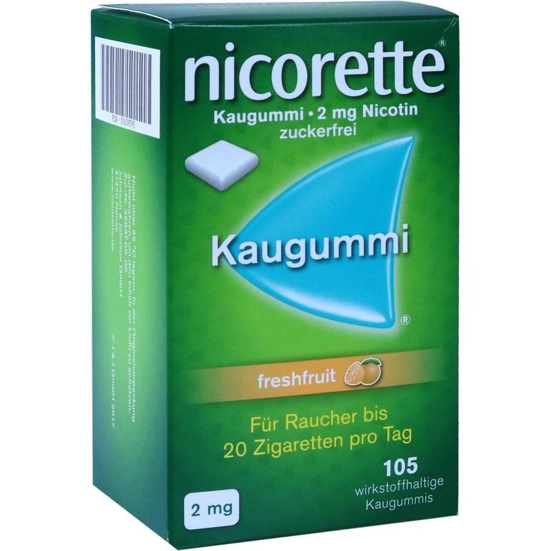 NICORETTE Kaugummi 2 mg freshfruit