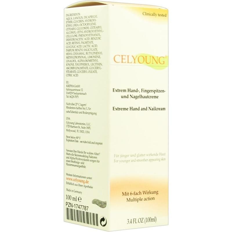 CELYOUNG Extrem Hand Fingersp.+Nagelhaut Creme