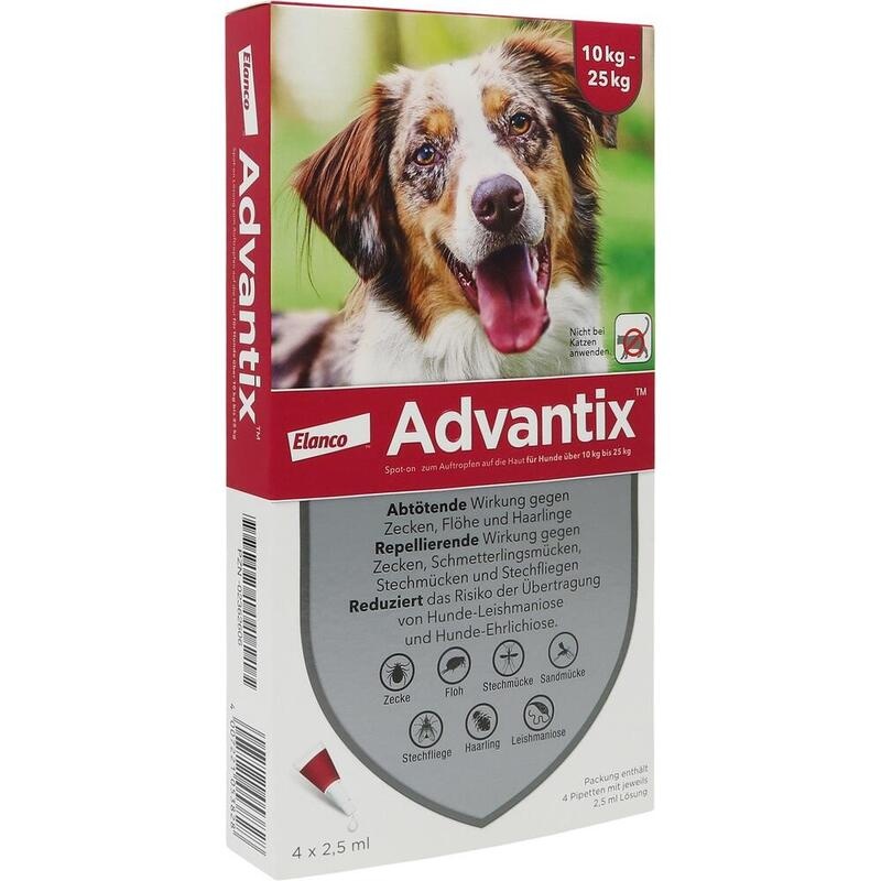 ADVANTIX Spot-on Lsg.z.Auftr.a.d.H.f.Hund 10-25 kg