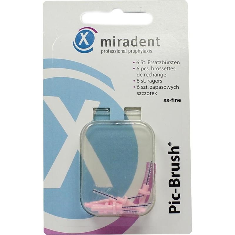PIC BRUSH Interdentalb.Ersatzb.1,5 mm pink