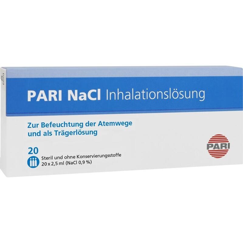 PARI NaCl Inhalationslösung Ampullen