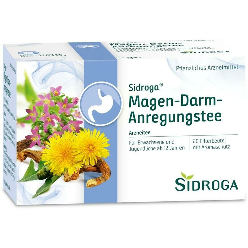 SIDROGA Magen-Darm-Anregungstee Filterbeutel