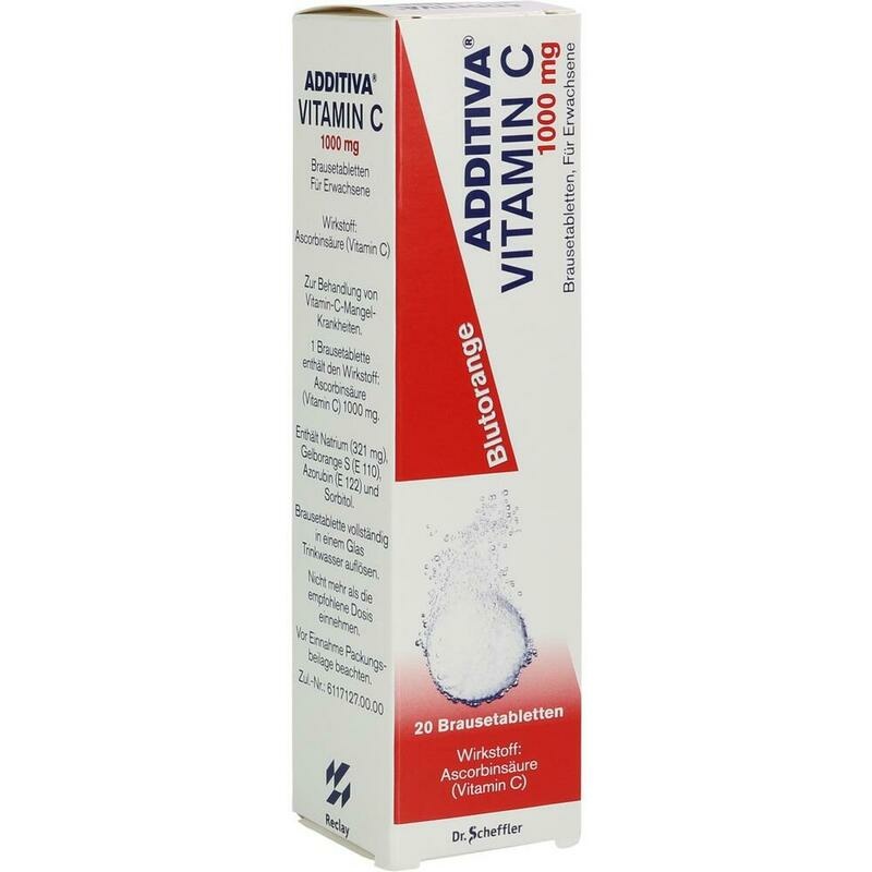 ADDITIVA Vitamin C Brausetabletten