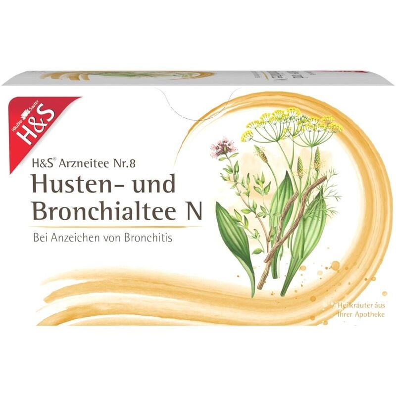 H&S Husten- und Bronchialtee N Filterbeutel