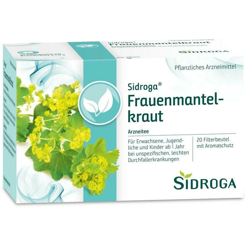 SIDROGA Frauenmantelkraut Tee Filterbeutel