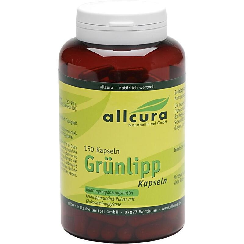 GRÜNLIPPMUSCHEL KAPSELN
