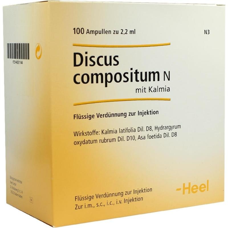 DISCUS compositum N mit Kalmia Ampullen