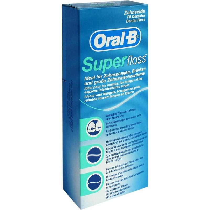 ORAL-B Superfloss Zahnseidefäden