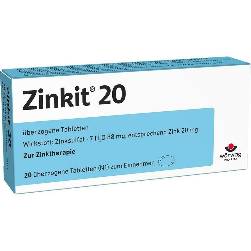 ZINKIT 20 überzogene Tabletten