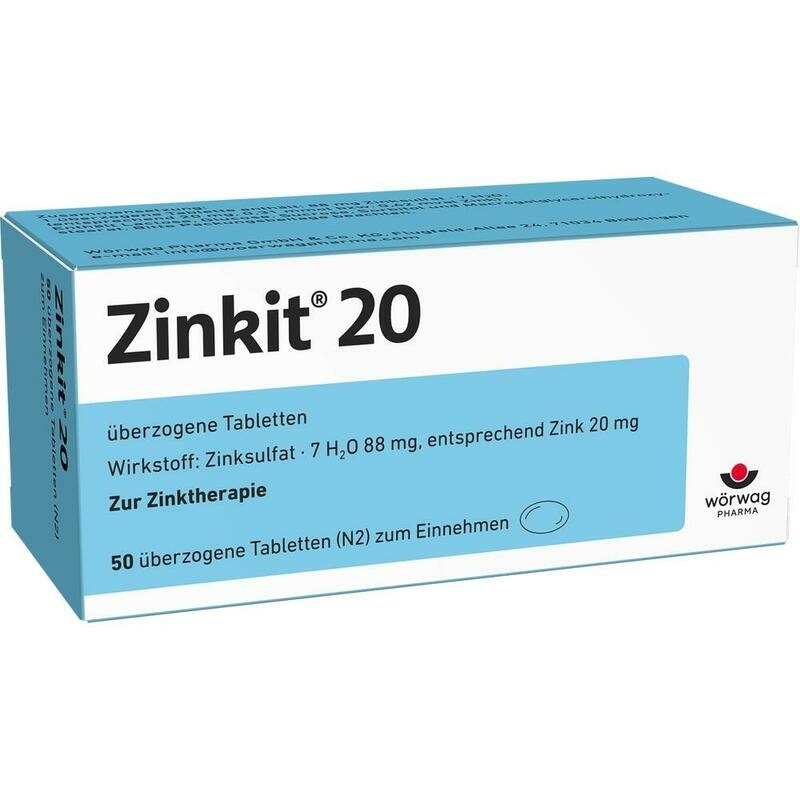 ZINKIT 20 überzogene Tabletten