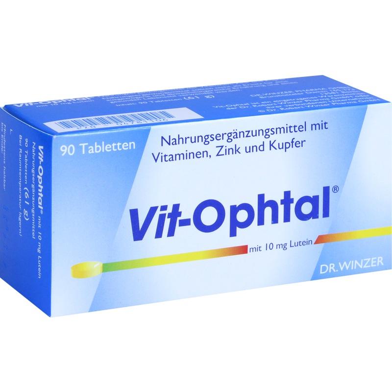VIT OPHTAL mit 10 mg Lutein Tabletten
