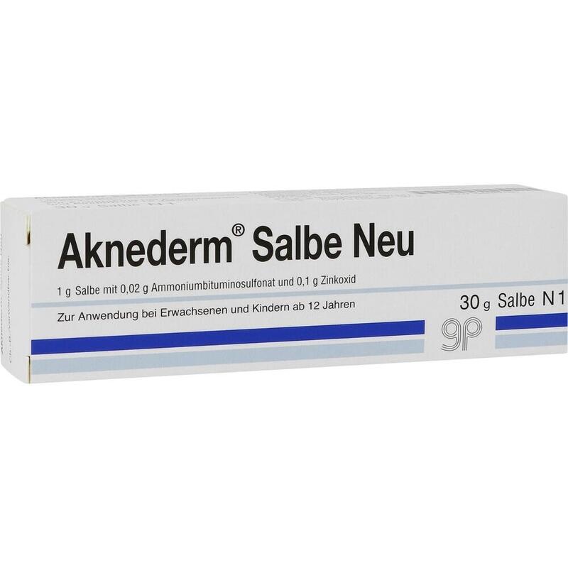 AKNEDERM Salbe Neu