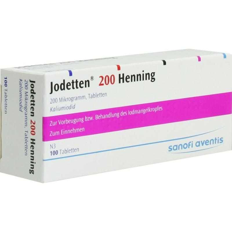 JODETTEN 200 Henning Tabletten