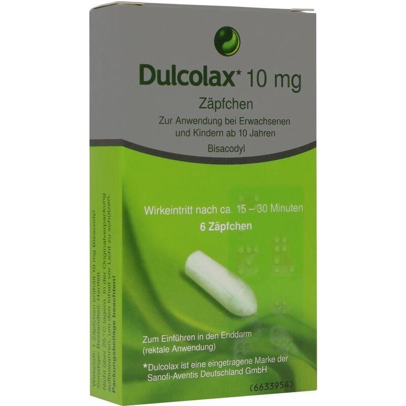 DULCOLAX 10 mg Zäpfchen