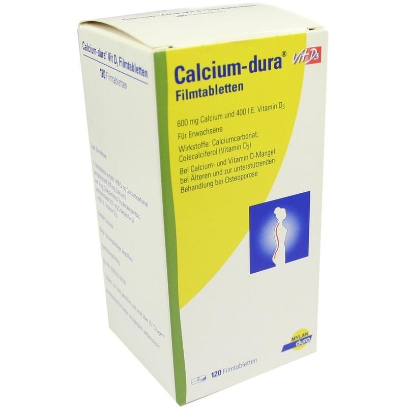 CALCIUM DURA Vit D3 Filmtabletten