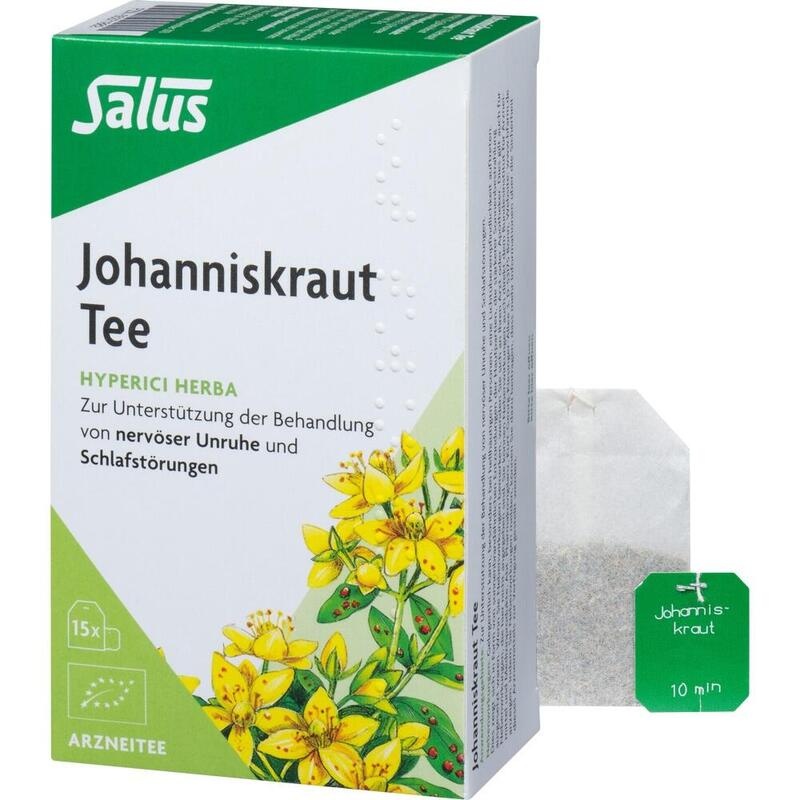 JOHANNISKRAUT ARZNEITEE Hyperici herba Salus Fbtl.