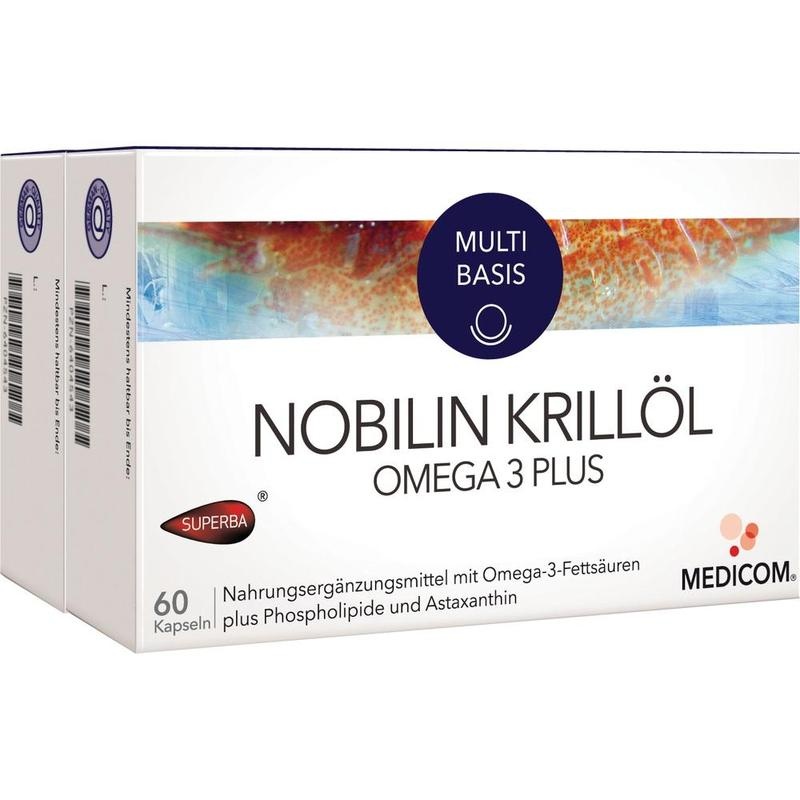 NOBILIN Krillöl Omega-3 Plus Kapseln
