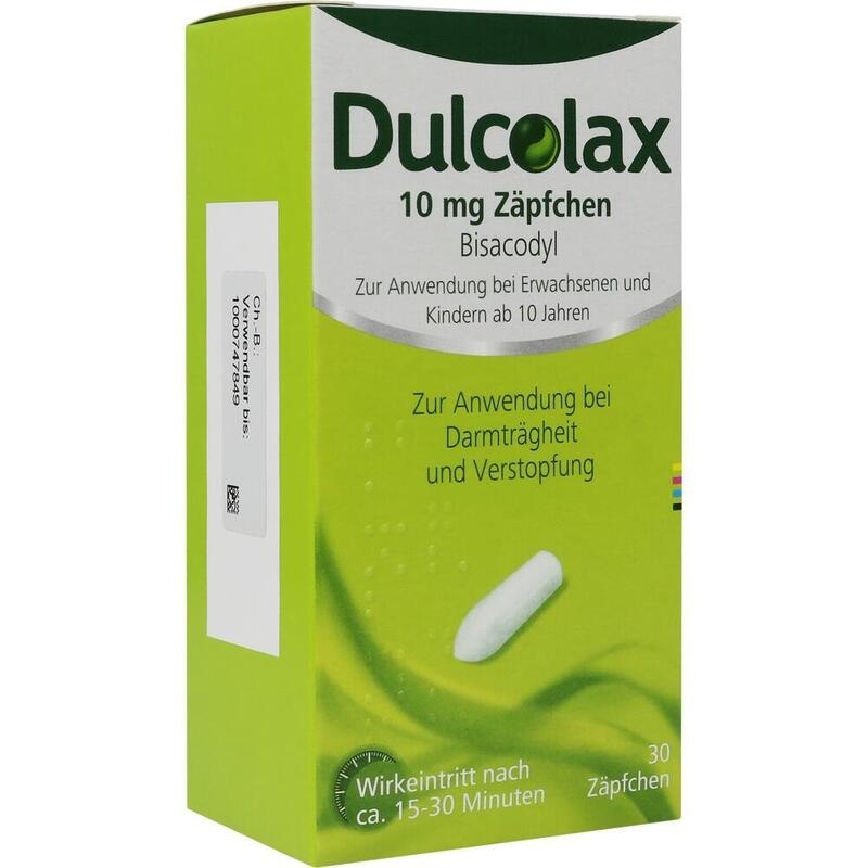 DULCOLAX 10 mg Zäpfchen