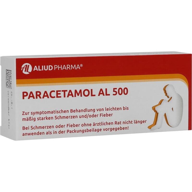 PARACETAMOL AL 500 Tabletten
