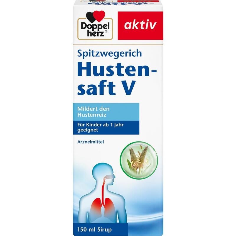 DOPPELHERZ Spitzwegerich Hustensaft V
