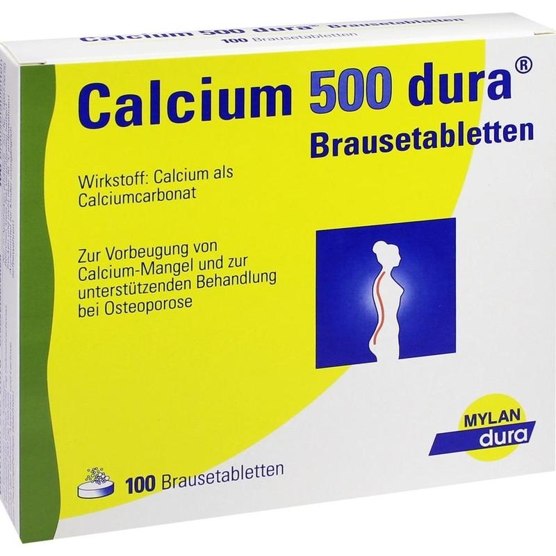 CALCIUM 500 dura Brausetabletten