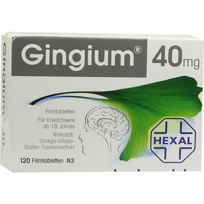 GINGIUM 40 mg Filmtabletten