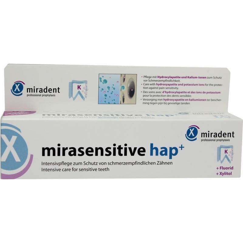 MIRADENT Zahncreme mirasensitive hap+