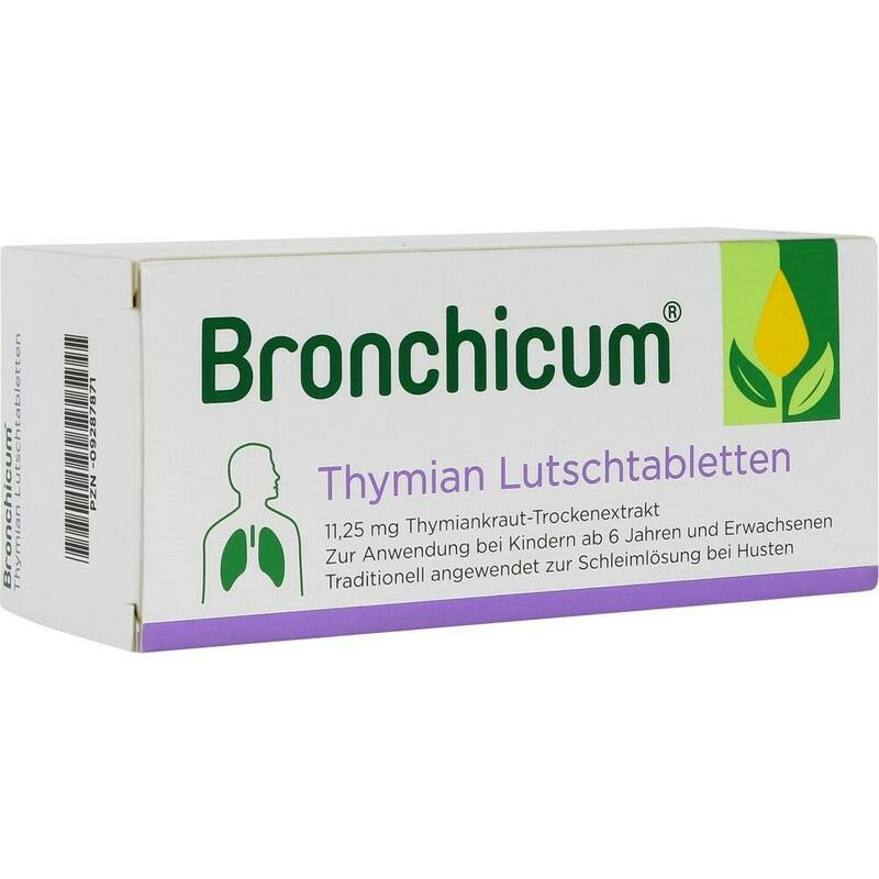 BRONCHICUM Thymian Lutschtabletten