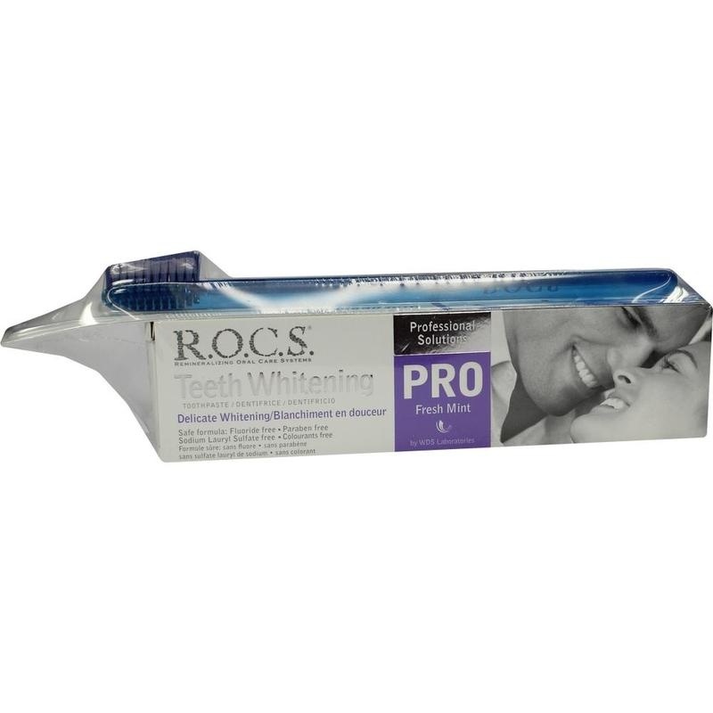 ROCS PRO sanfte Aufhellung fresh mint Zahncreme