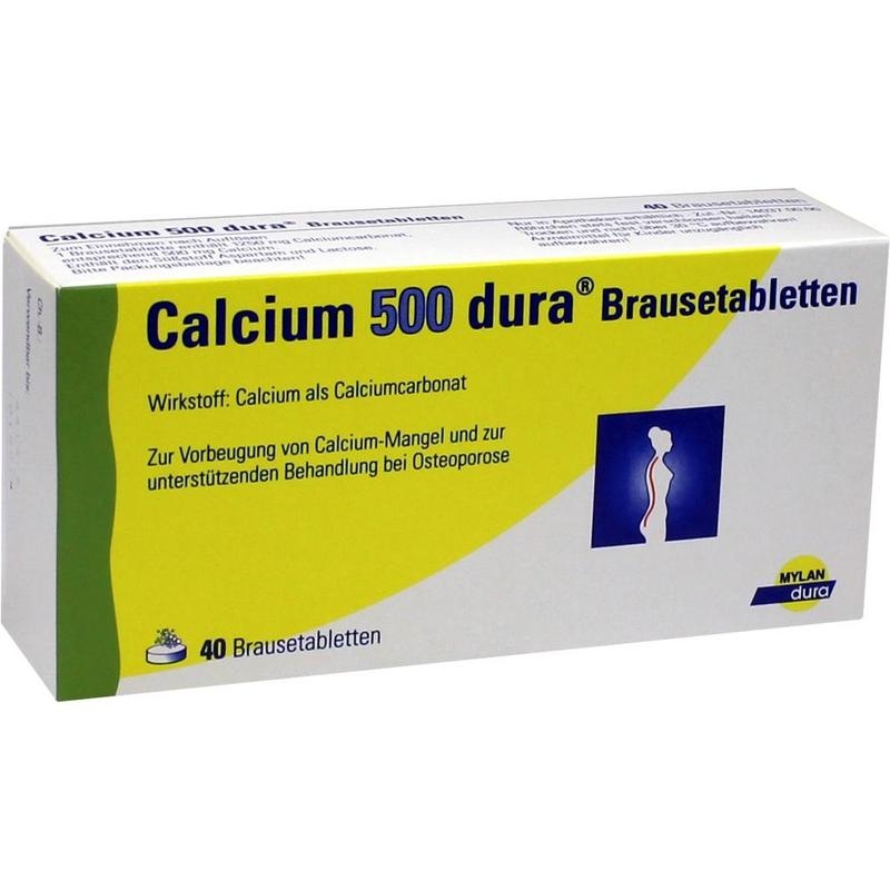 CALCIUM 500 dura Brausetabletten