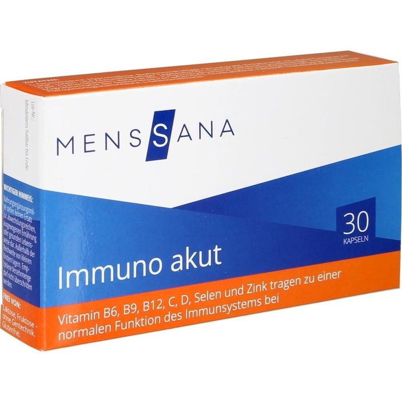 IMMUNO AKUT MensSana Kapseln