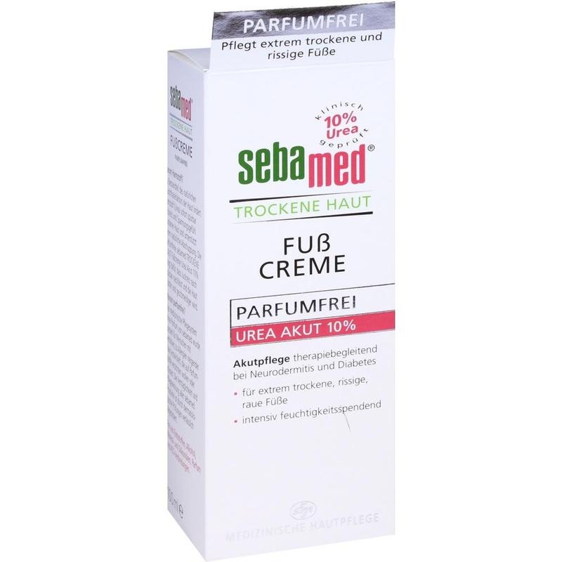 SEBAMED Trockene Haut Fußcreme Urea10% parfümfrei