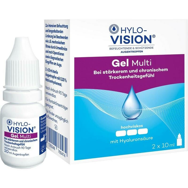 HYLO-VISION Gel multi Augentropfen