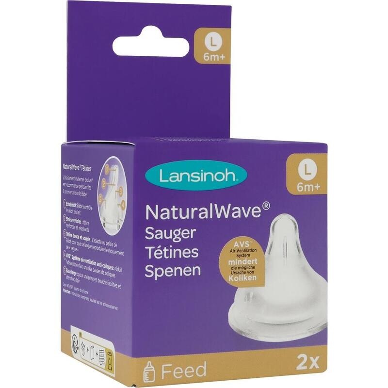 LANSINOH NaturalWave Sauger L