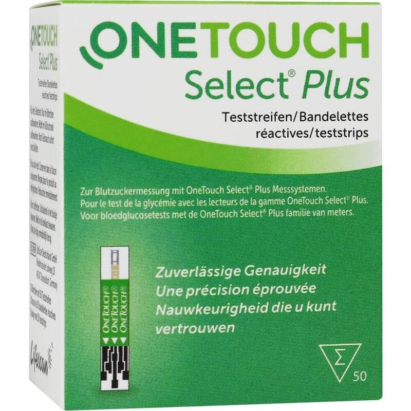 ONE TOUCH Select Plus Blutzucker Teststreifen