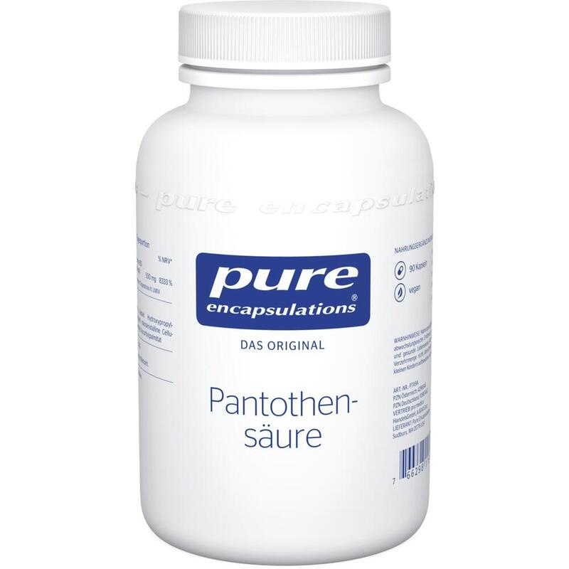 PURE ENCAPSULATIONS Pantothensäure Kapseln