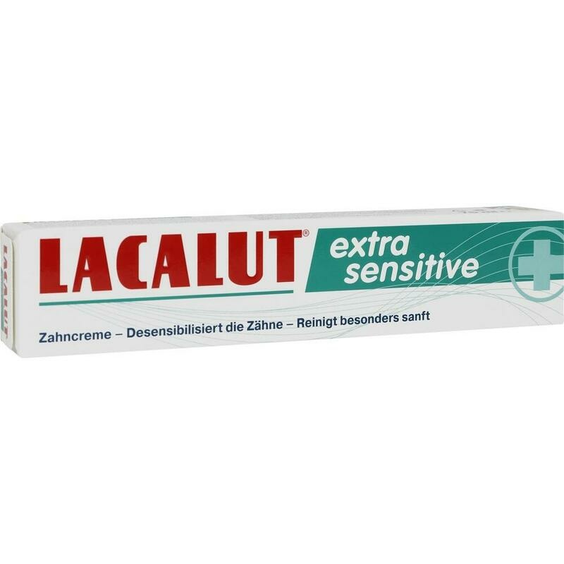 LACALUT extra sensitive Wirkzahncreme