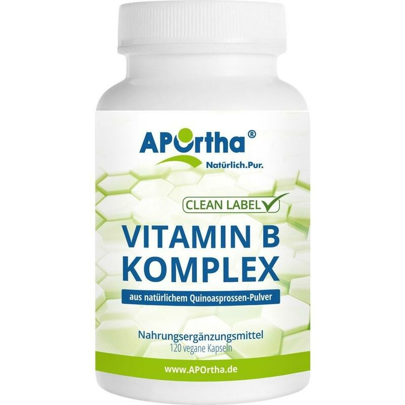 VITAMIN B KOMPLEX nat.aus Quinoasprossen-Extr.Kps.