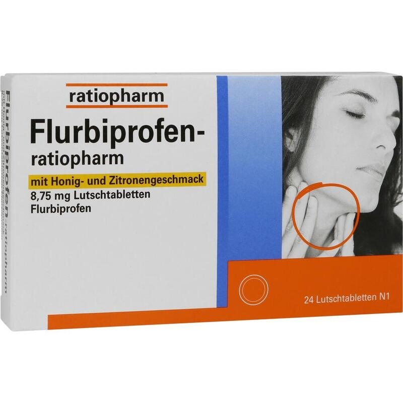 FLURBIPROFEN-ratio.m.Honig-u.Zitroneng.8,75mg Lut.