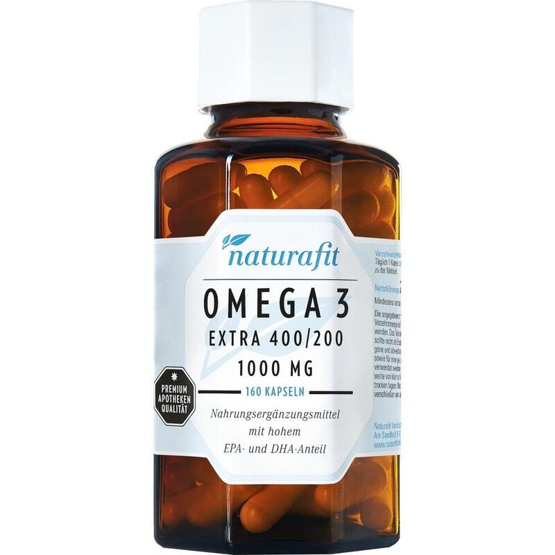 NATURAFIT Omega-3 extra 400/200 Kapseln