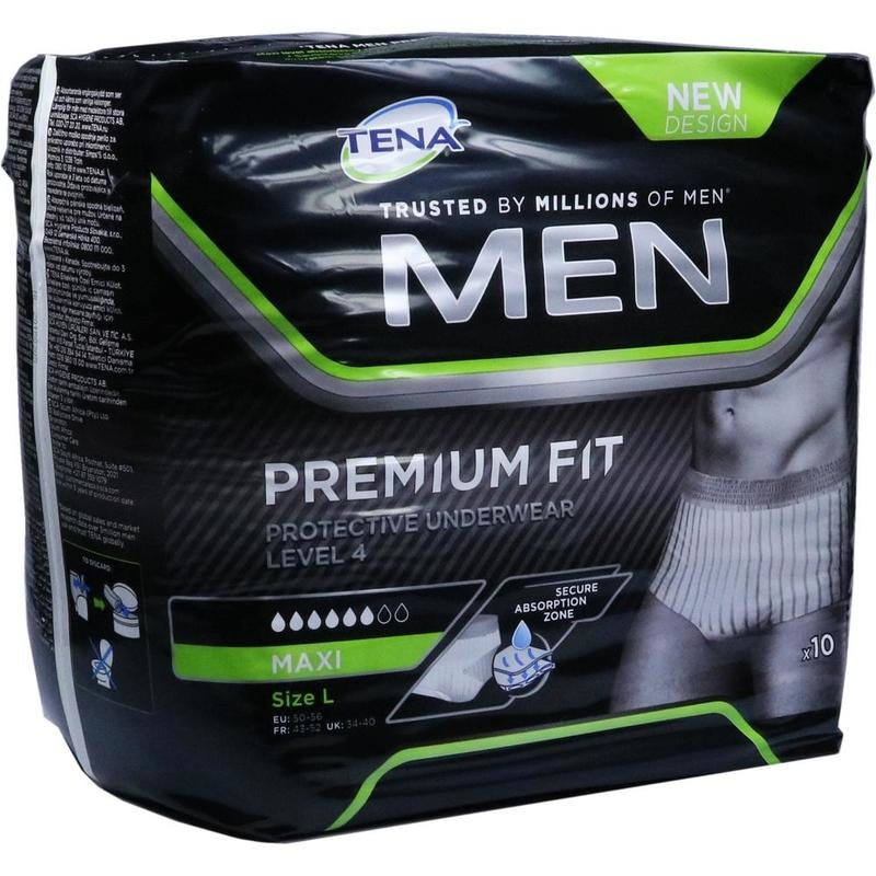 TENA MEN Level 4 Premium Fit Prot.Underwear L