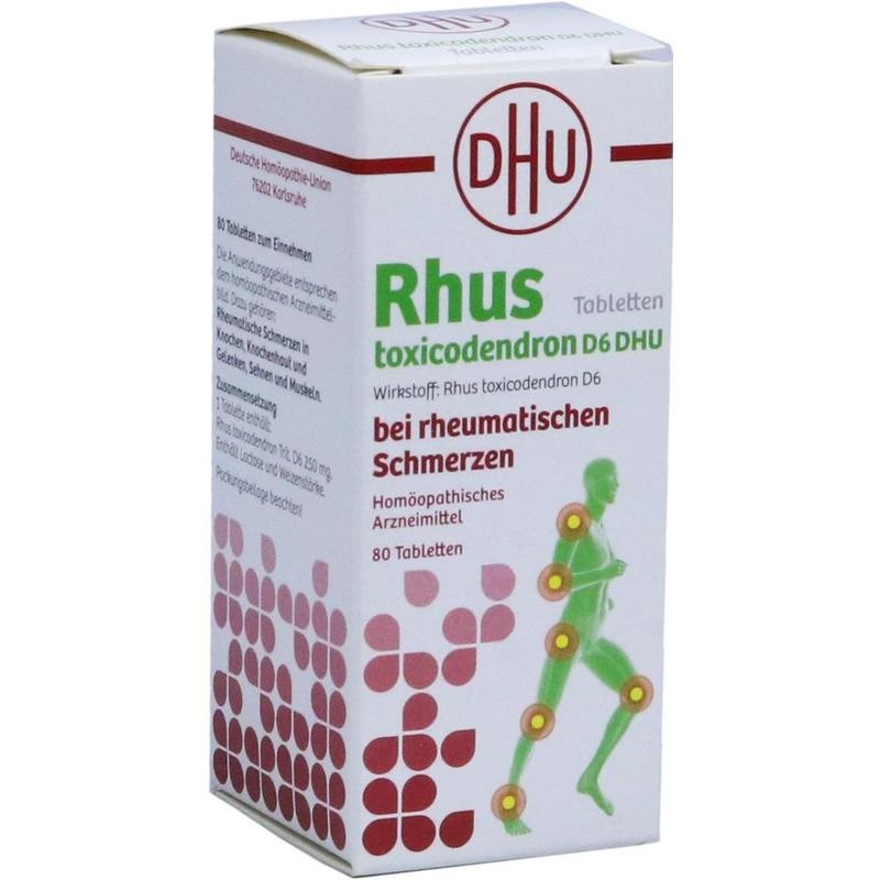 RHUS TOXICODENDRON D 6 Tabl.bei rheumat.Schmerzen