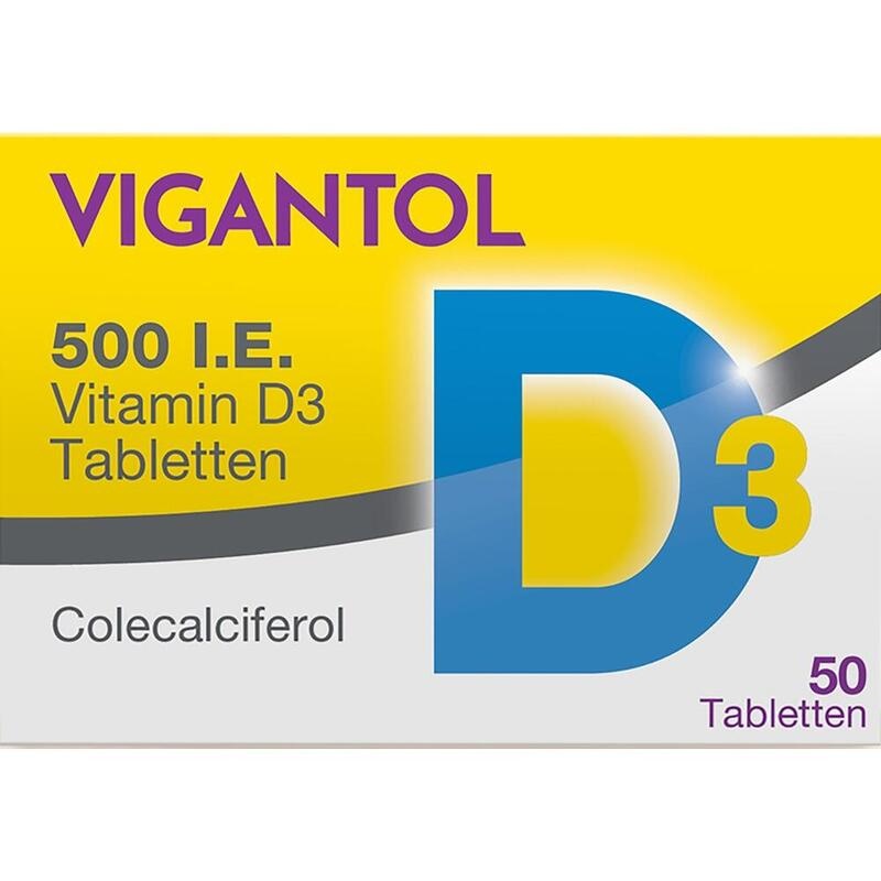 VIGANTOL 500 I.E. Vitamin D3 Tabletten